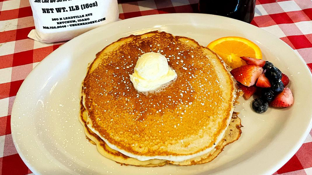 Pancakes from Kneadery restaurant.