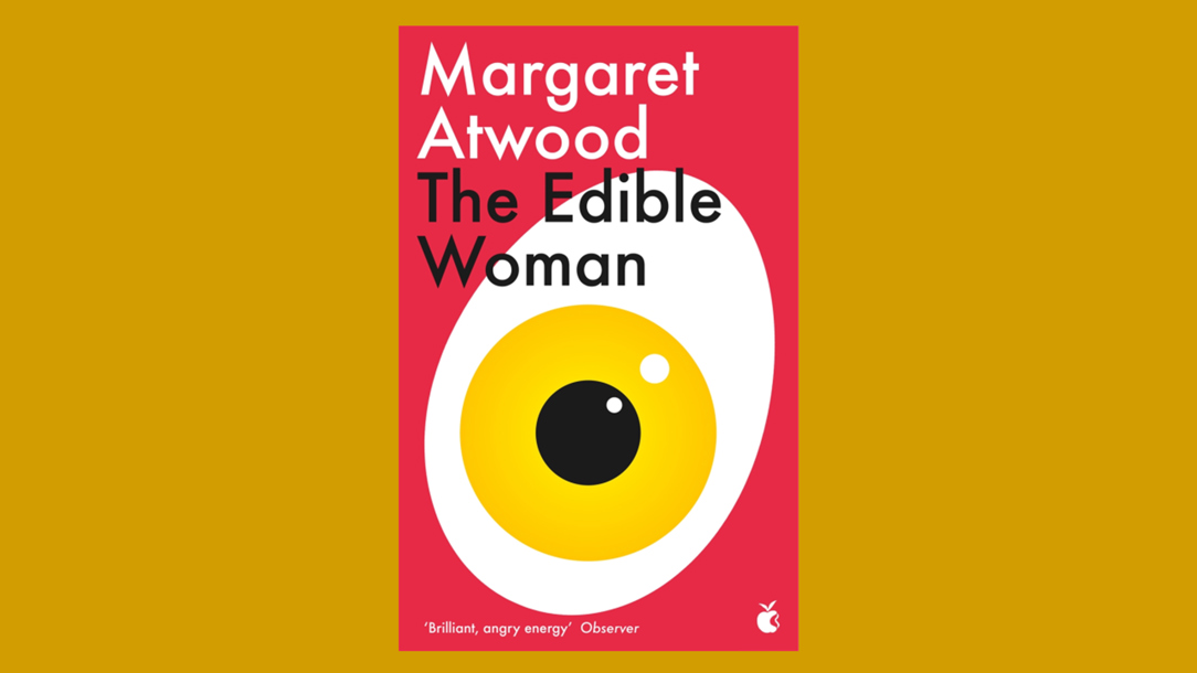 A dust jacket of 'The Edible Woman'.