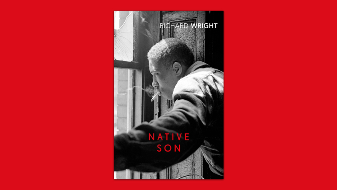 A dust jacket for the book 'Native Son'