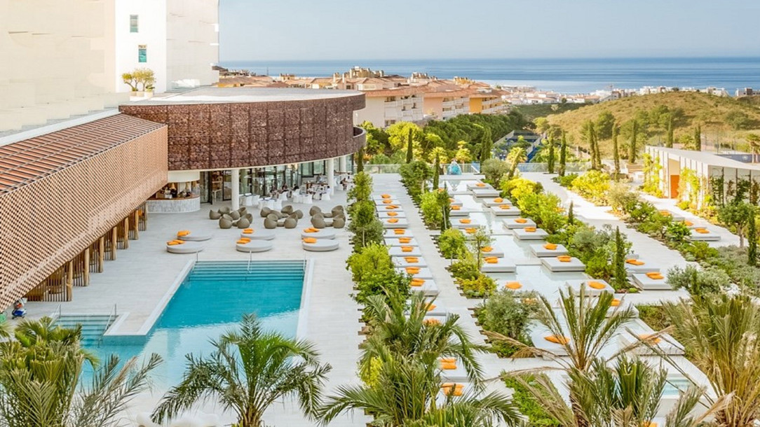 A general view of the Higueron Malaga hotel.