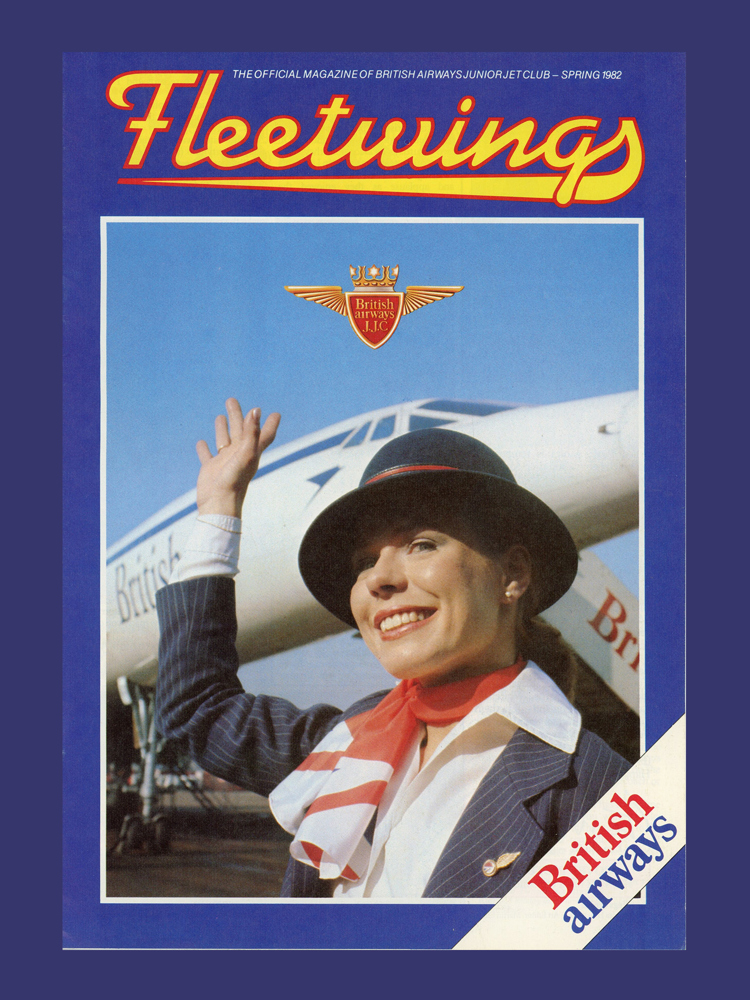The cover of an old magazine published for British Airways.