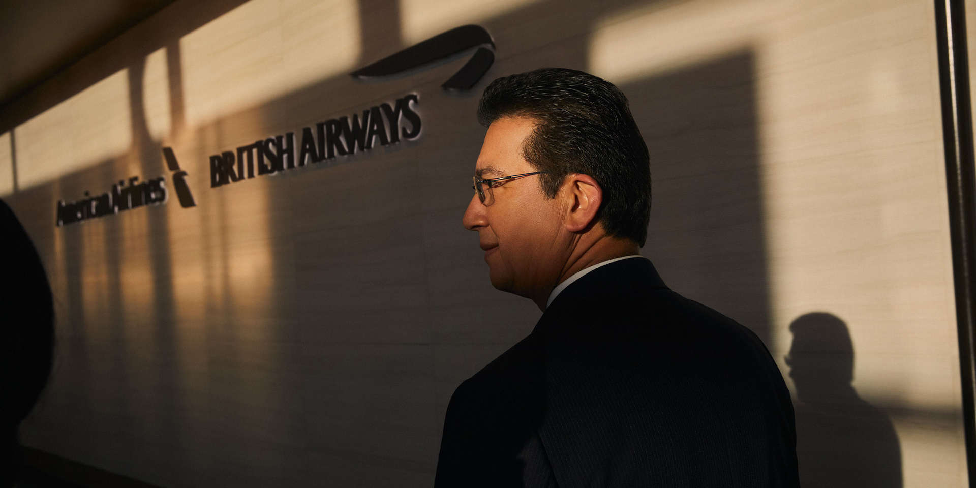 A British Airways colleague at JFK Terminal 8.