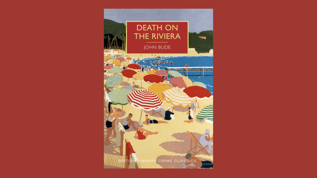 A dust jacket from 'Death on the Riviera'.