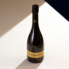 A bottle of Gusbourne British sparkling wine.