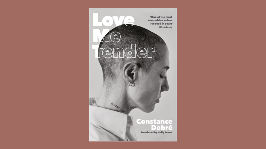 A dust jacket for the book 'Love Me Tender'.